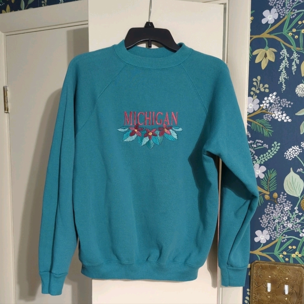 Vintage Michigan Crewneck Sweatshirt
